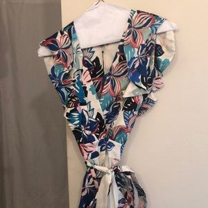 Alexis Floral wrap dress